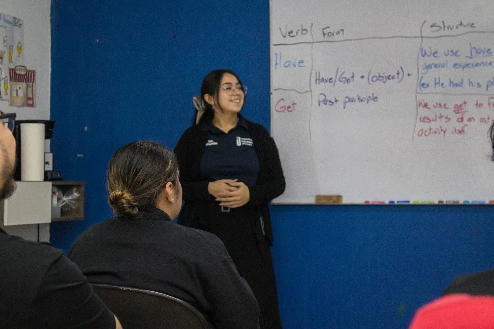 Clase de inglés para adultos en Jedcky